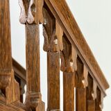 Model staircase oak antique