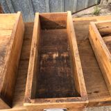 Antique farmhouse table with 3 drawers