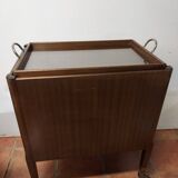 vintage mahogany serving table