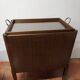 vintage mahogany serving table