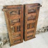 Closet doors swing shutters claustra 18th century