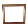 Frame gilded wood lacquered 54,5x46,5x3 cm, foliage 46,2x38,2 cm SB