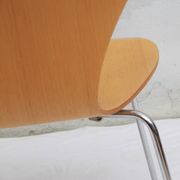 chaise 3107 Arne Jacobsen en frêne