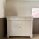 Buffet haut en bois peint - greige