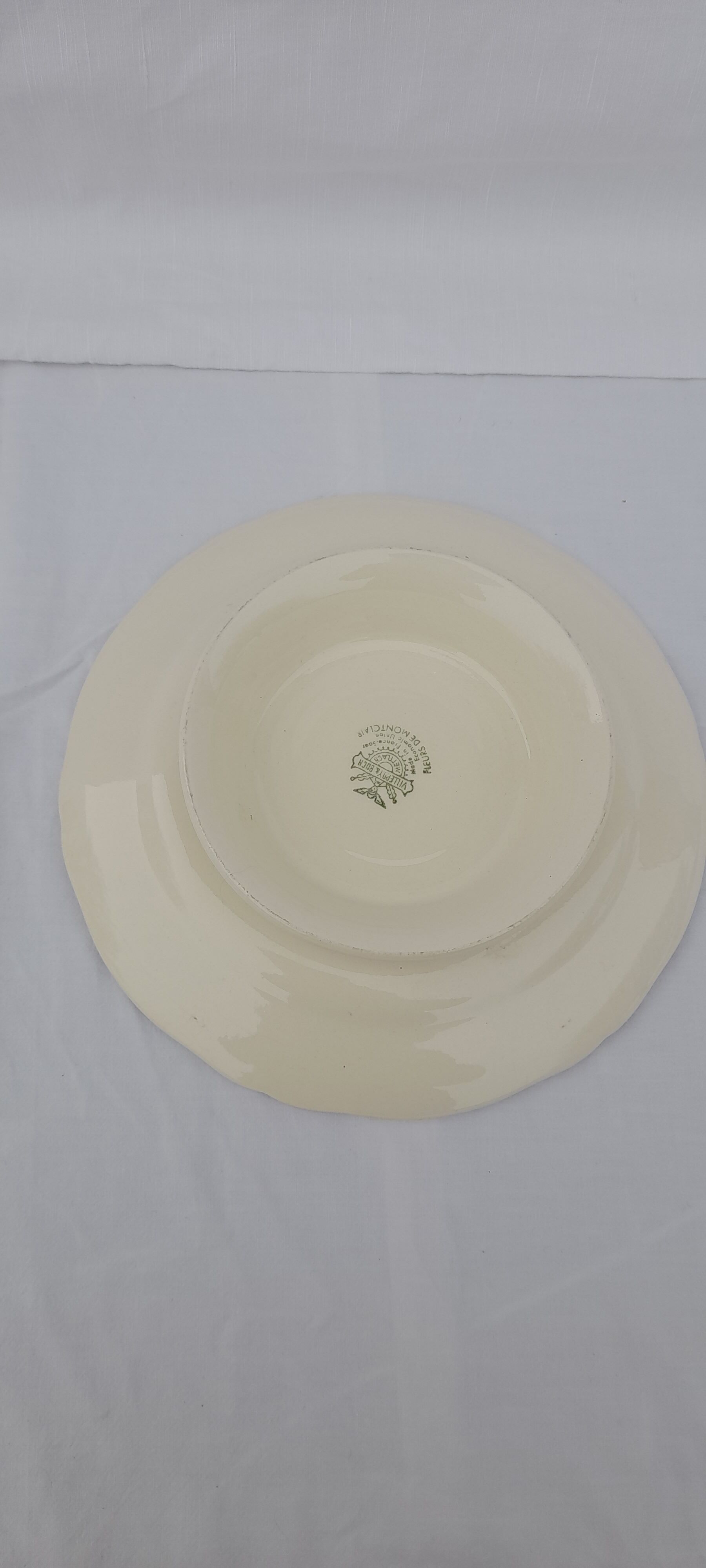 Plate on pedestal Villeroy & Boch model flowers of Montclair diam 23 cm