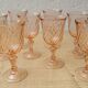 8 pink glasses