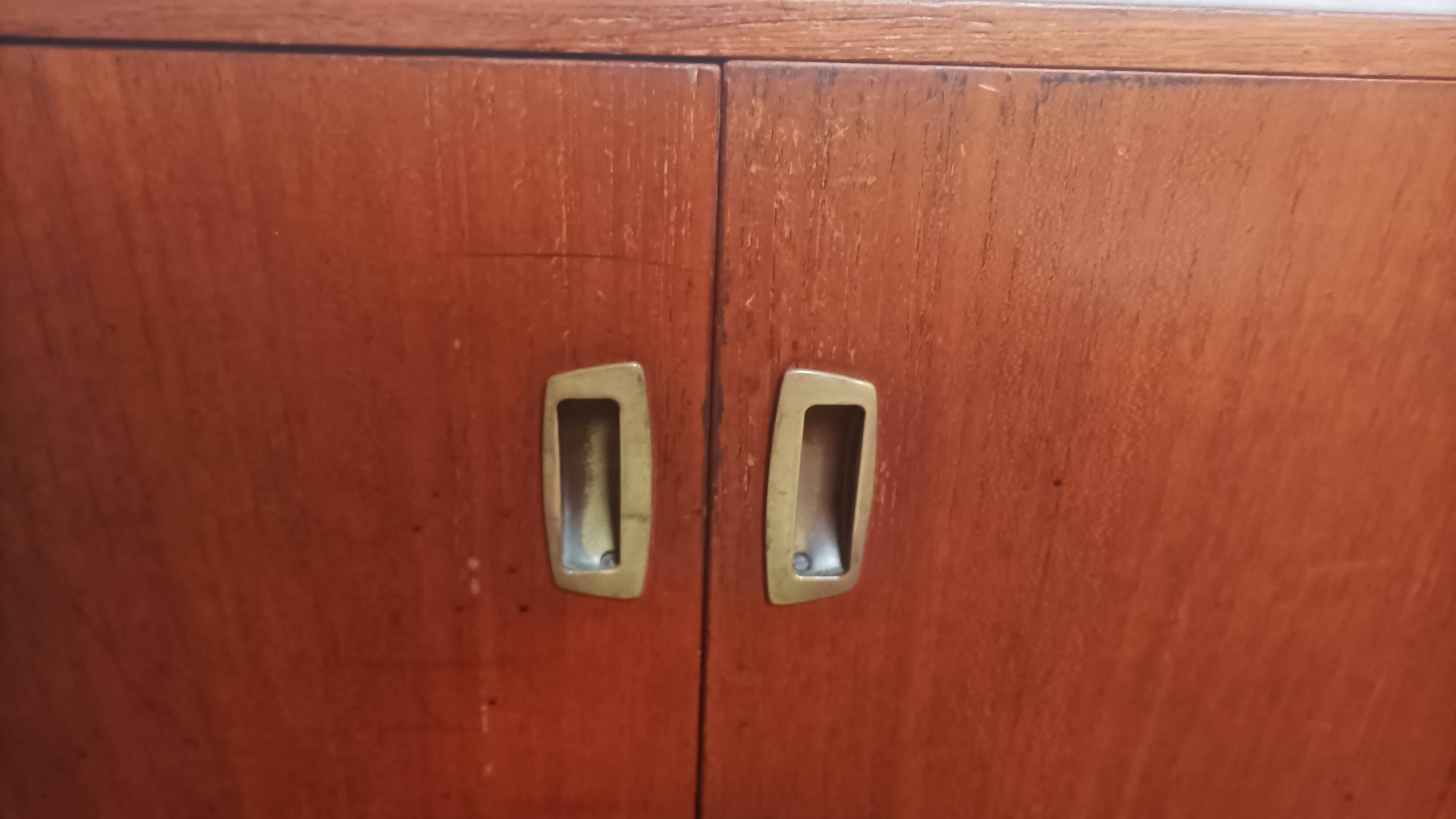 Rosewood shoe cabinet, 1950