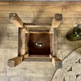 Wooden workshop stools