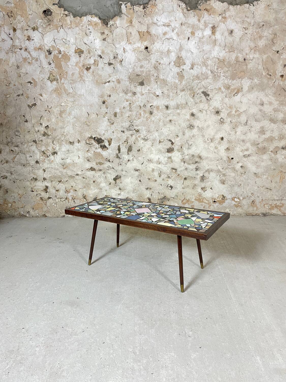 Mosaic coffee table