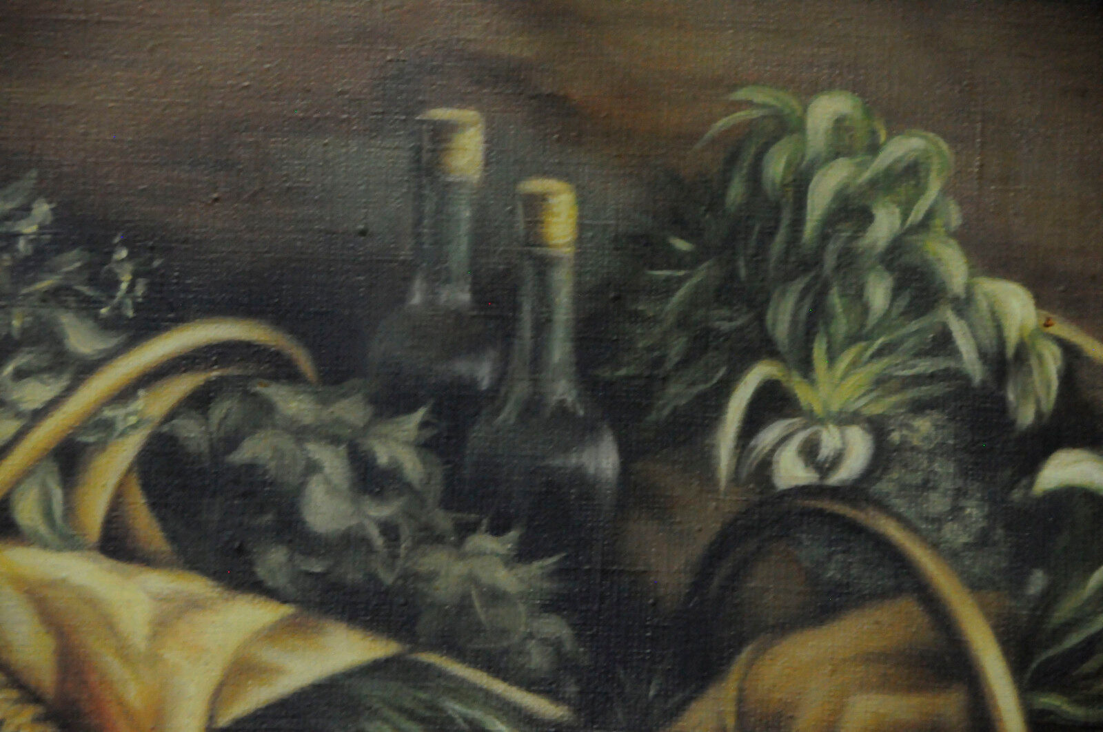 Still life - oil on canvas