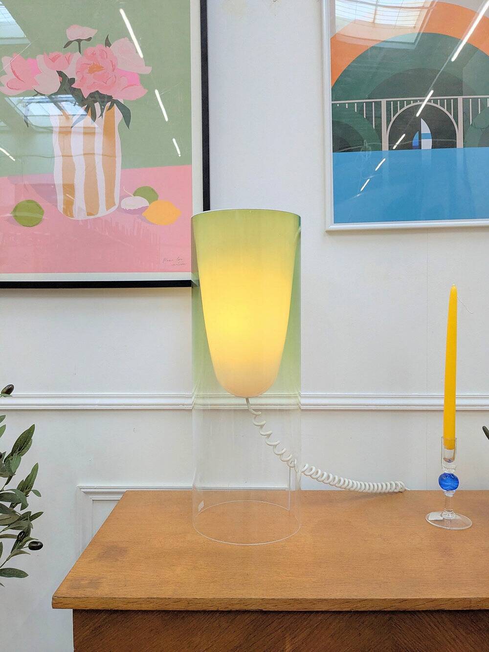 Plexiglass lamp