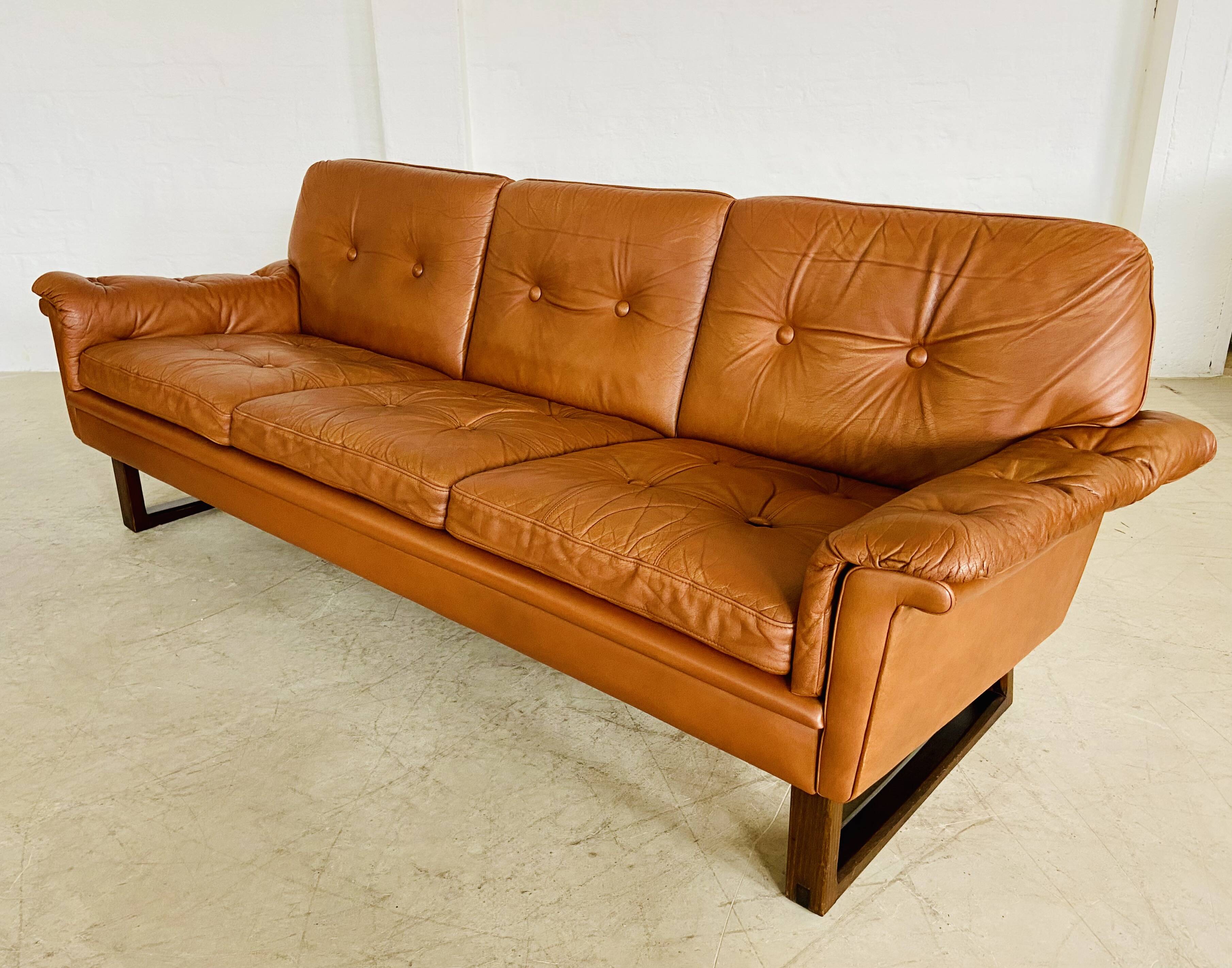 Canapé vintage danois Svend Skipper 1960