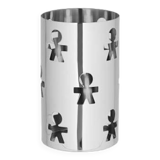 Porte-gressins design ajouré en acier inoxydable 18/10 poli Alessi Girotondo AKK09
