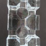 Vintage crystal plate warmer