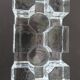 Vintage crystal plate warmer