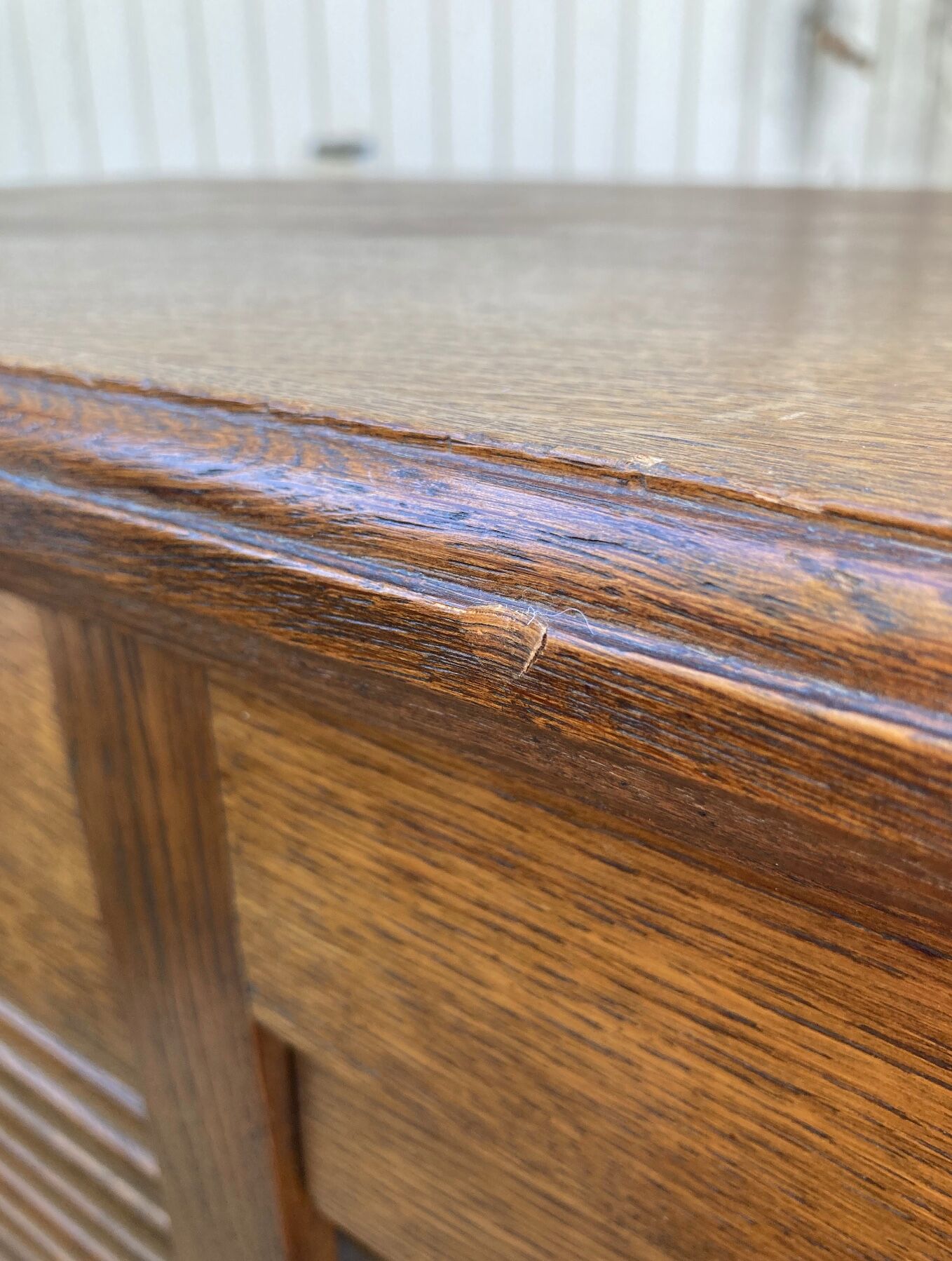 Vintage double curtain binder