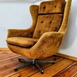 Ushak Swivel Chair by Up Zavody Rousinov from Up Závody, Czechoslovakia, 19