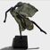 Sculpture bronze pièce unique « Intime Papillon » — Wallys (2013)