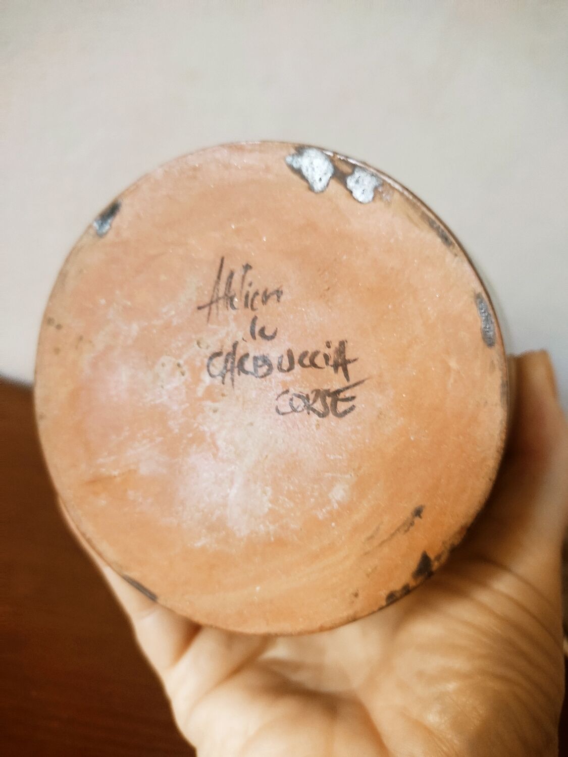 Vase en céramique corse