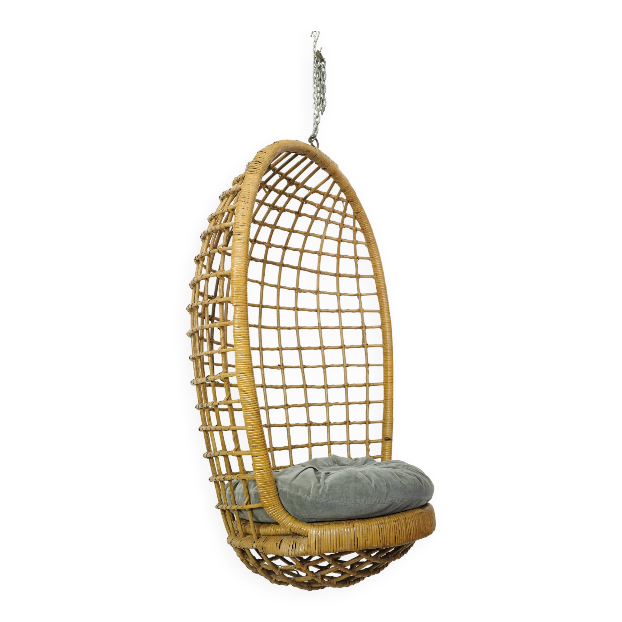 Hanging cocoon chair from the 60s-70s