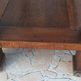 Restoration console in walnut