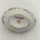 Vintage box in Limoges porcelain, egg shape, floral decoration - twentieth century