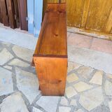 Vintage wall bookcase