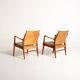 Pair of Scandinavian armchairs, 1960s