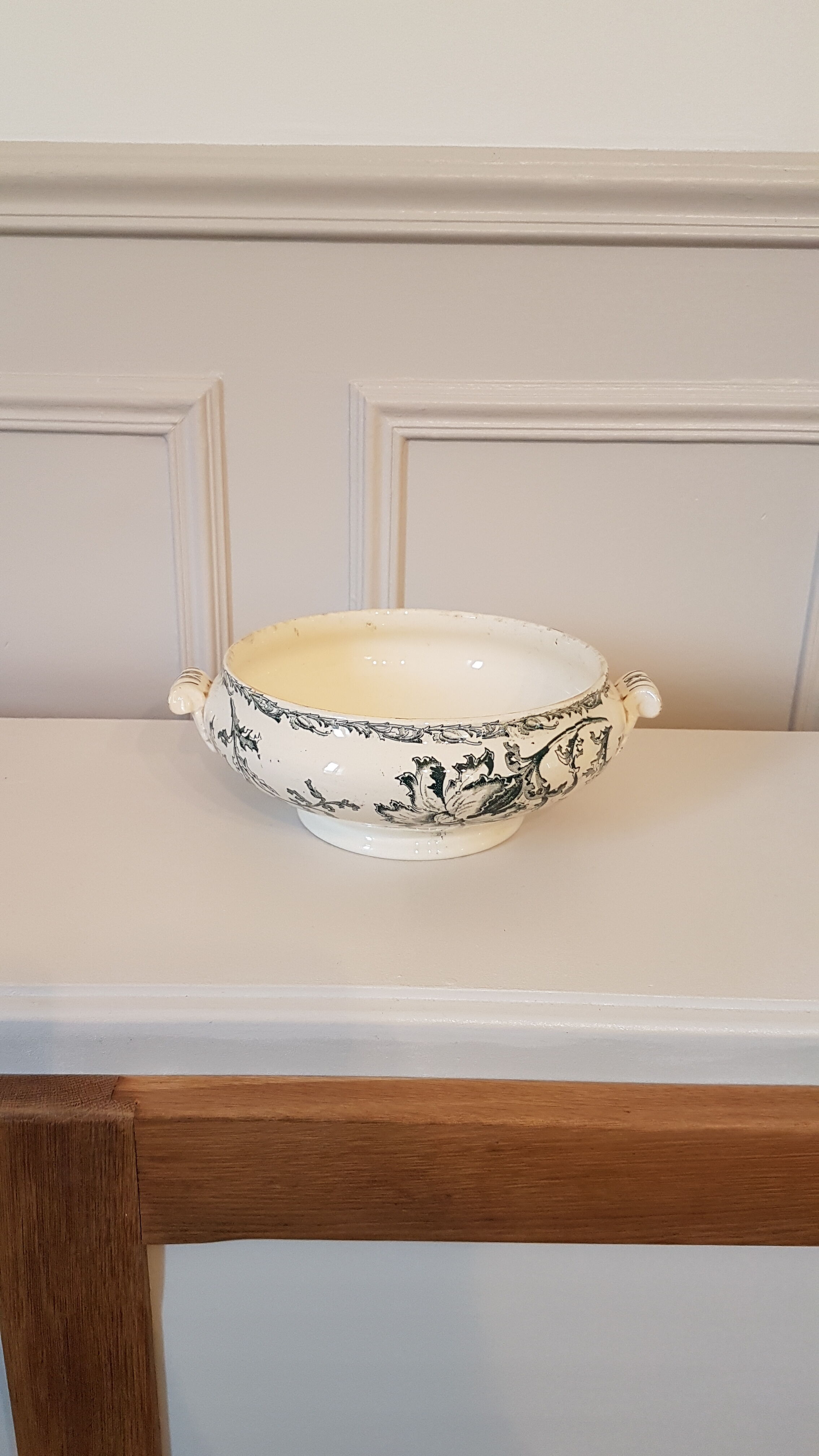 Longwy Datura tureen