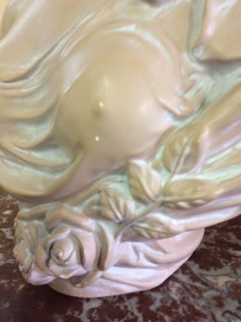 Plaster bust