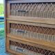 Vintage 4-drawer bamboo rattan chest of drawers