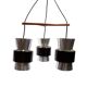 Vintage Jo Hammerborg ceiling light from the 1960s – Fog & Mørup, Denmark