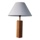 Modern Scandinavian table lamp in rosewood, 1960s