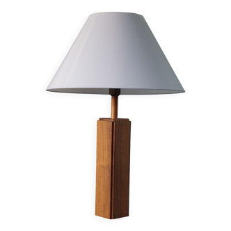 Modern Scandinavian table lamp in rosewood, 1960s