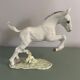 ART DECO FIGURINE HUTSCHENREUTHER POULAIN HORSE PORCELAIN