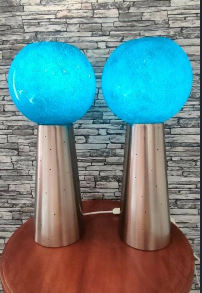 Paire de lampe design et vintage