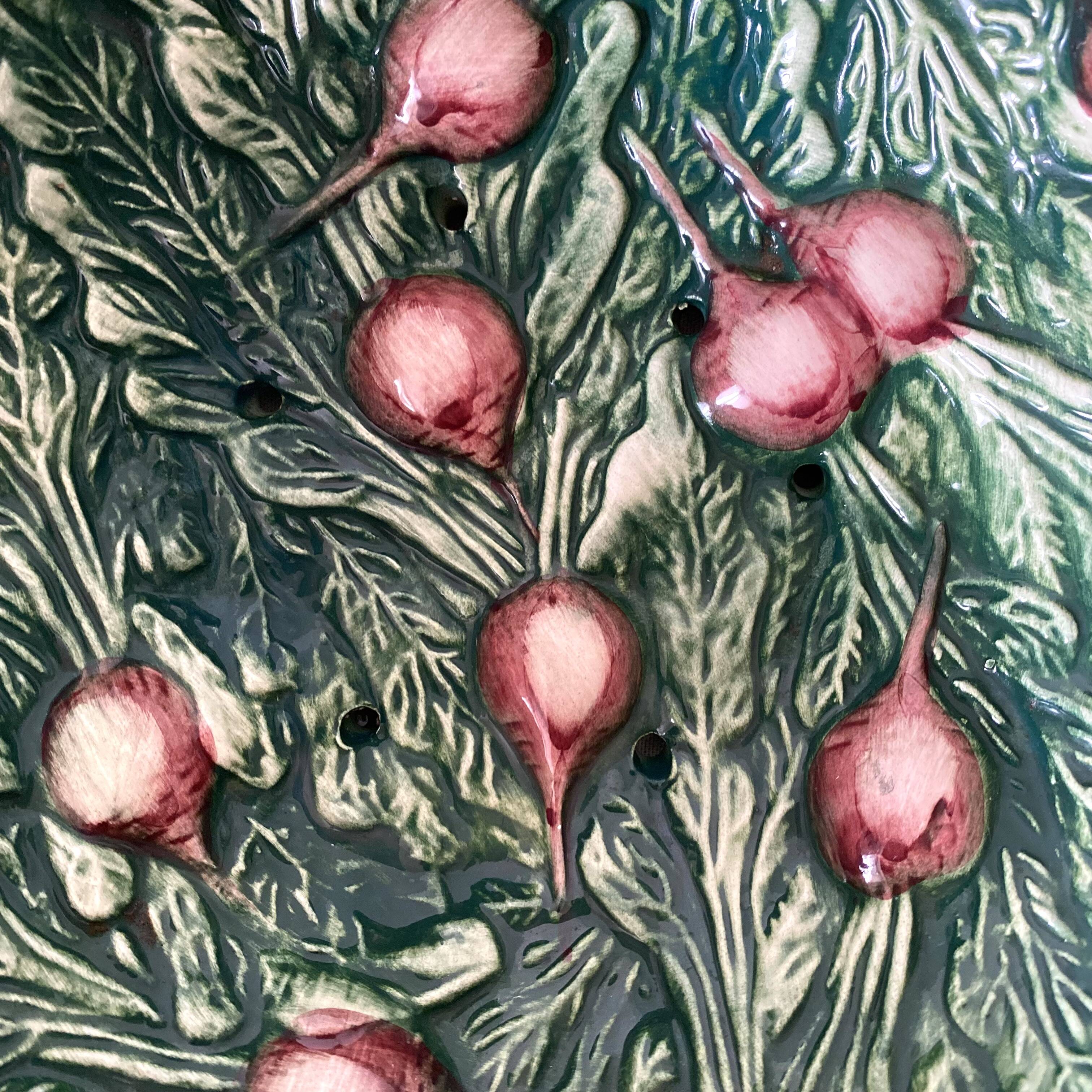 Drainer and radish slip dish