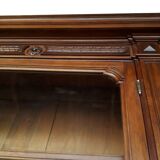 Large walnut library XIX°
