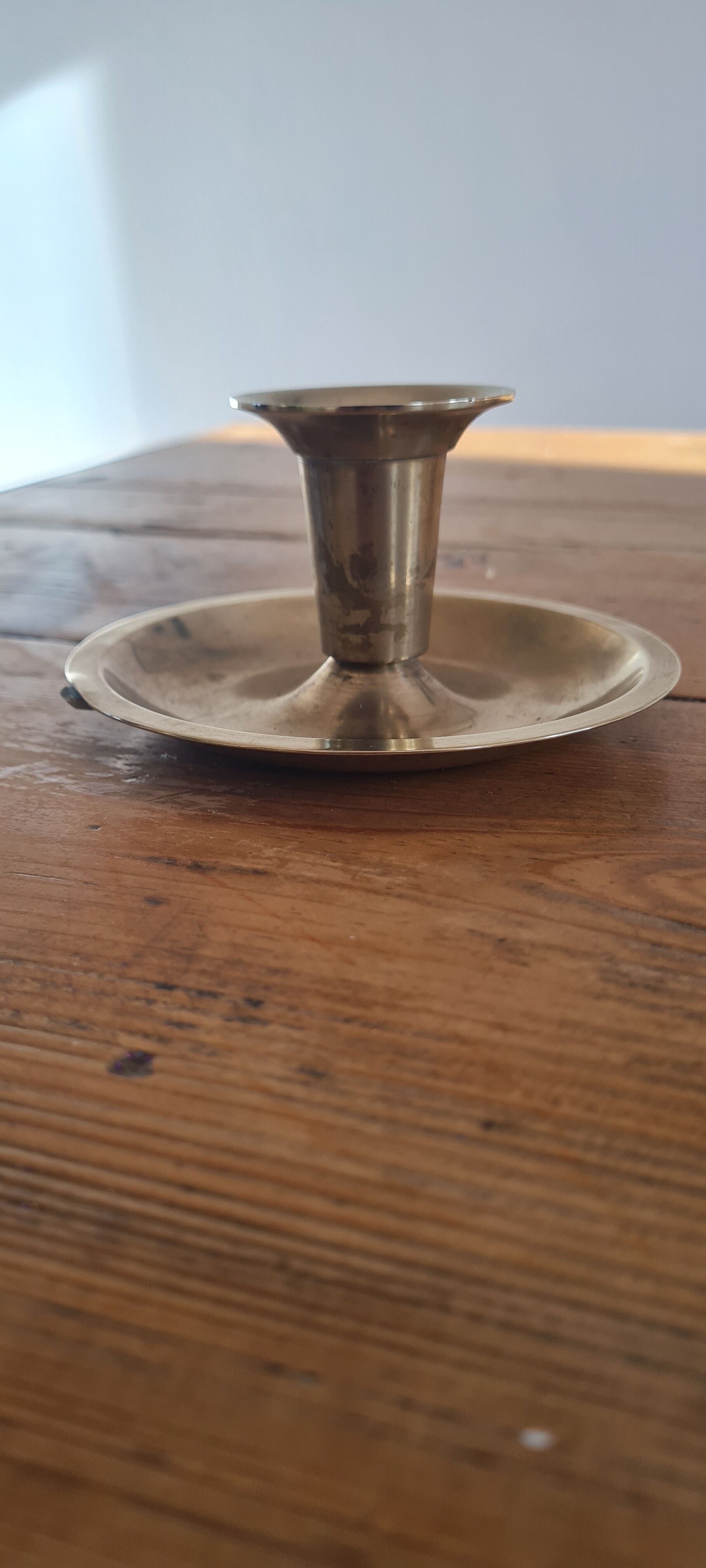 Brass candle holder