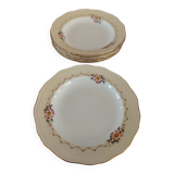 6 assiettes creuses L'Amandinoise