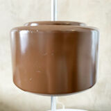 Piccolo brown and chrome table lamp by Lyfa Of Denmark, 1970s