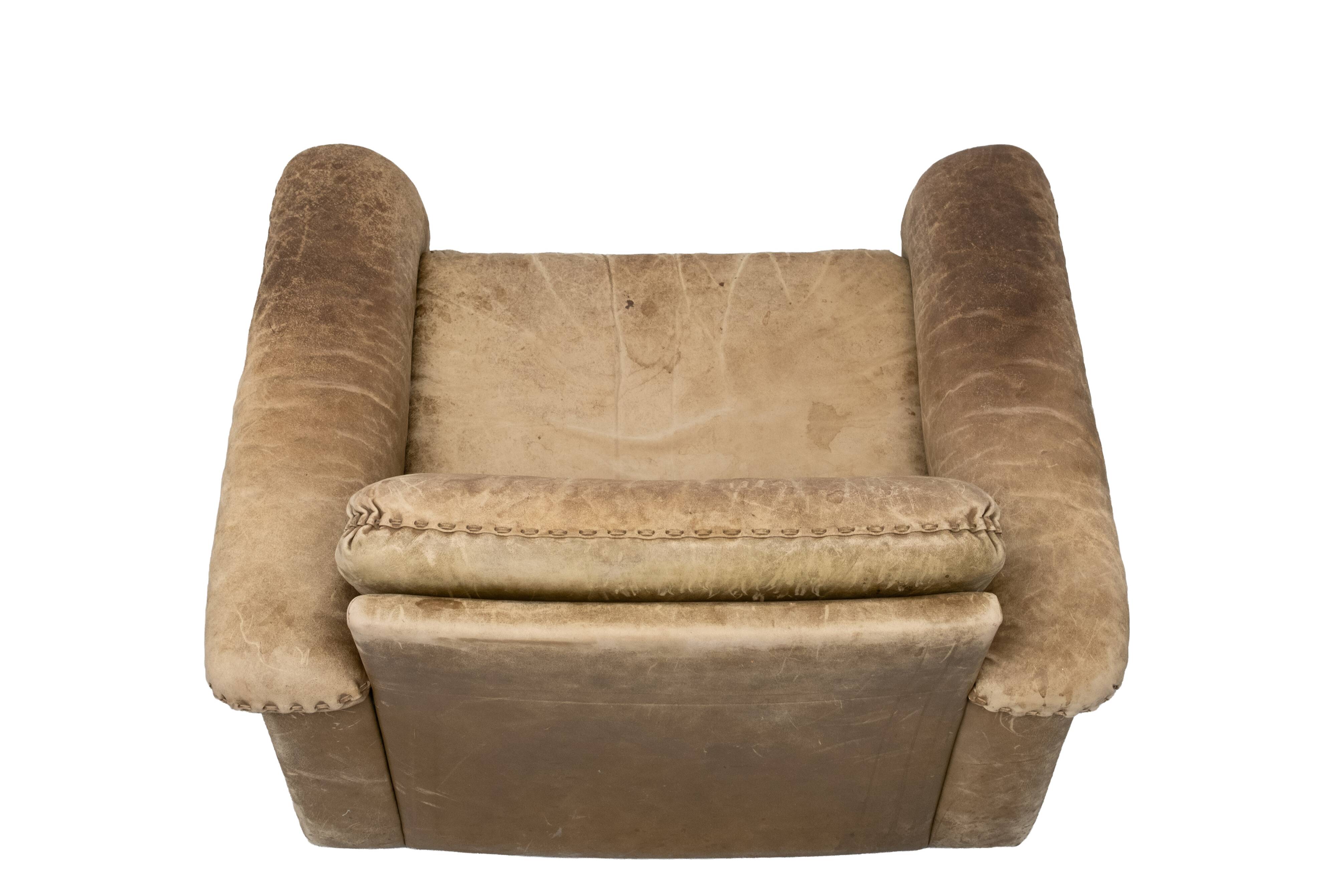 De Sede DS 31 Superb patinated Arm Chair 1970s