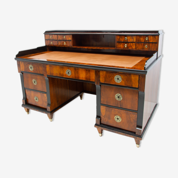 Bureau Biedermeier du début du 19ème siècle, années 1830