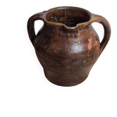 Glazed terracotta jug