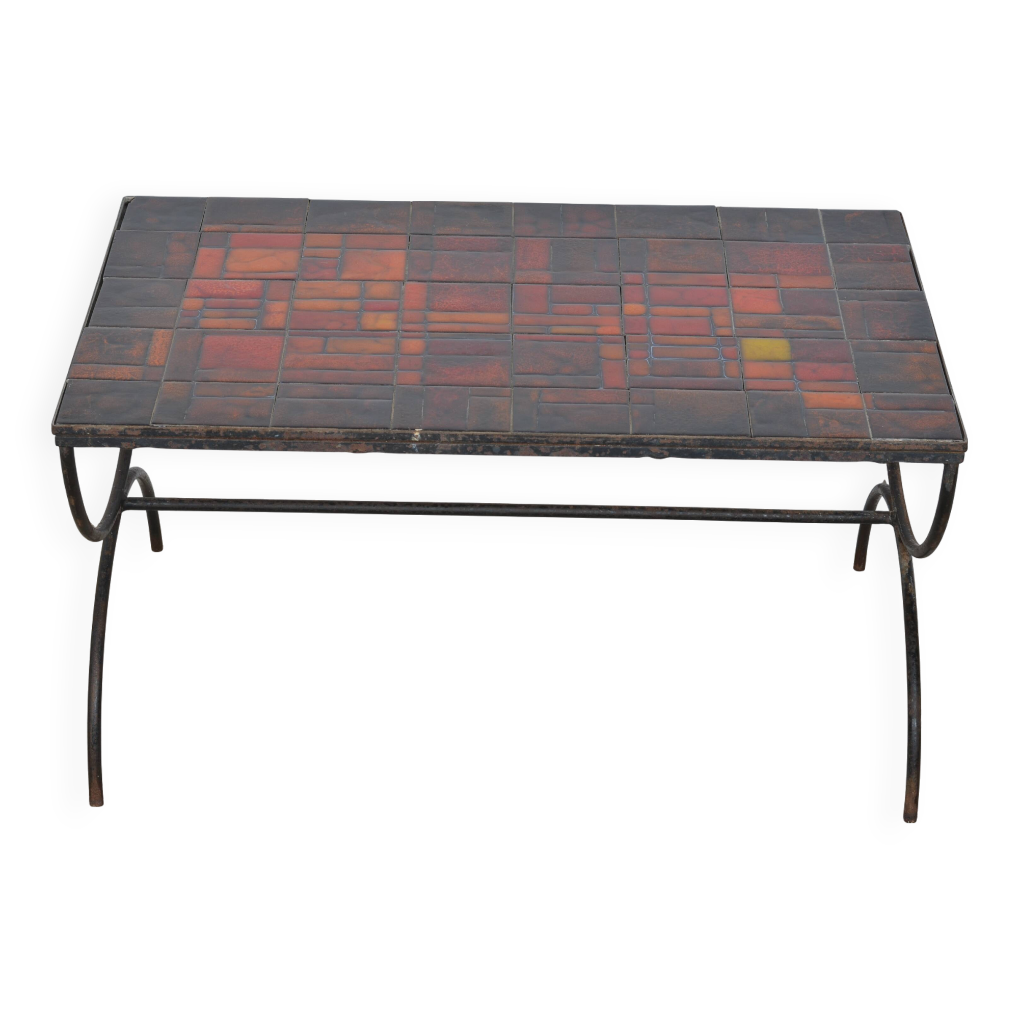 Vintage ceramic coffee table