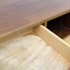 Teak storage unit
