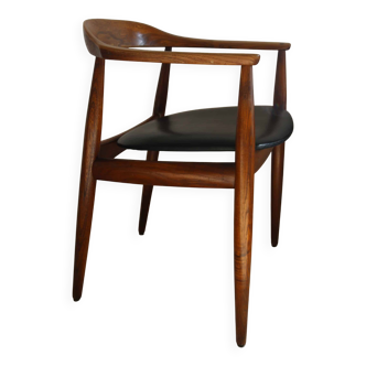 Vintage Danish armchair Neils Eilersen, "Kennedy" style, 1960s.