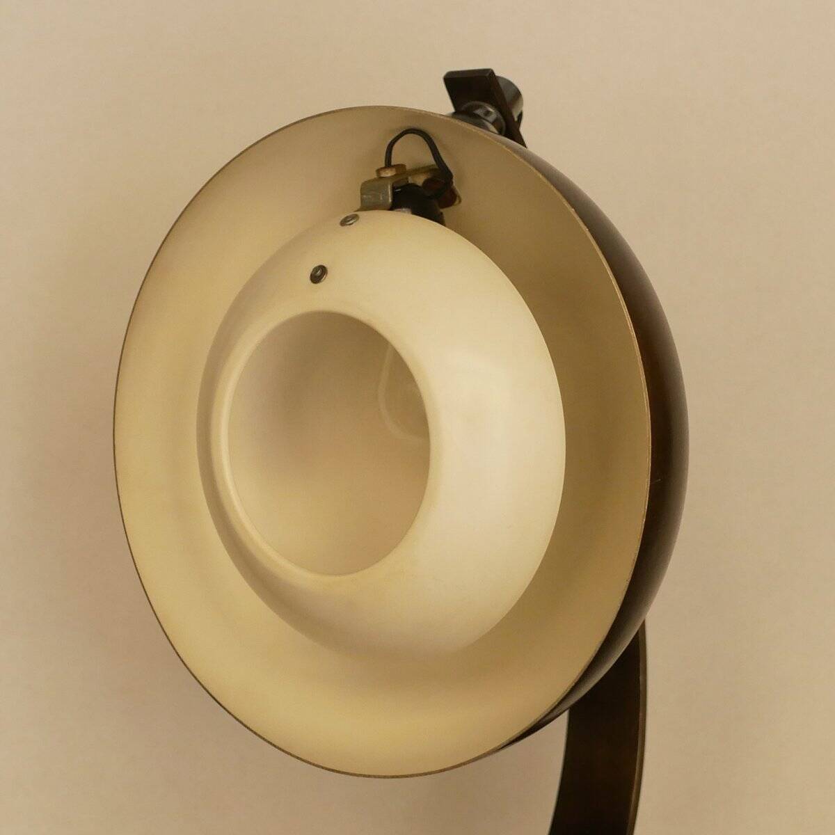 Lampe de table vintage d'Angelo Lelii pour Arredoluce, années 70