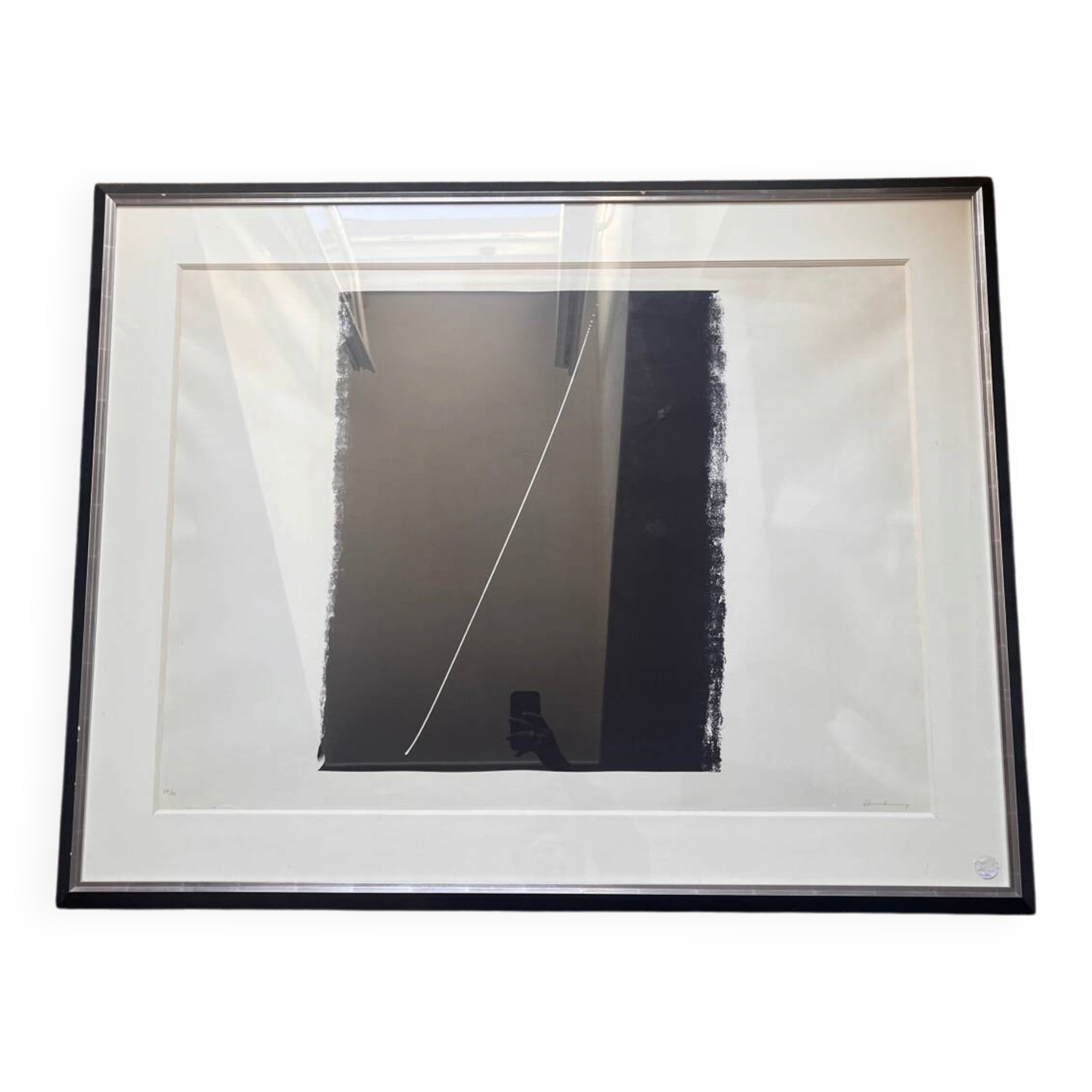 Signed lithograph by Hans Hartung