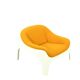 Rare Space Age Fiberglass Lounge Chair by Sergio Mazza for Artemide